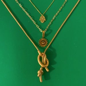 Lot of 3 Madewell + J. Crew Necklaces